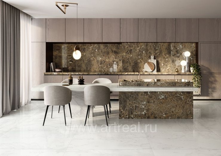 Керамогранит Italon Charme Deluxe в интерьере