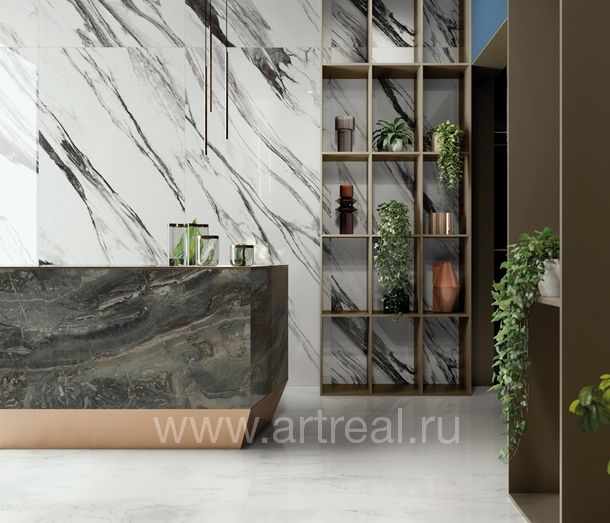 Керамогранит Italon Charme Deluxe в интерьере