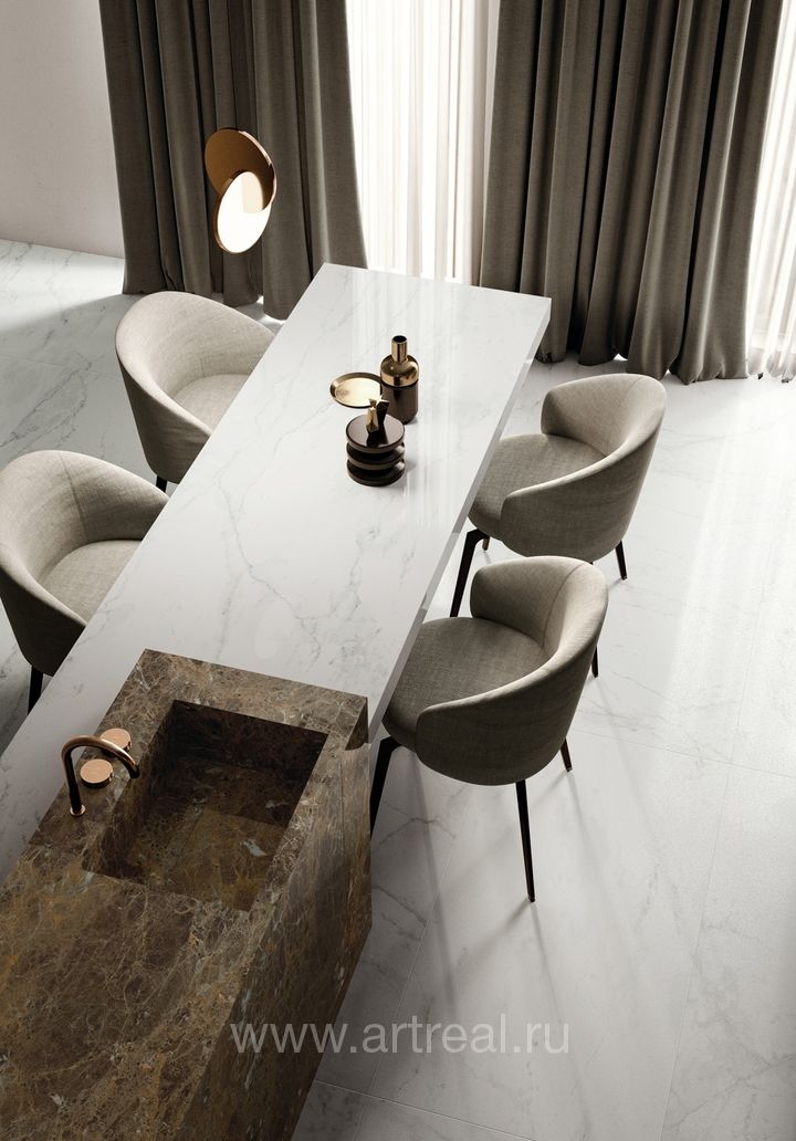 Керамогранит Italon Charme Deluxe в интерьере