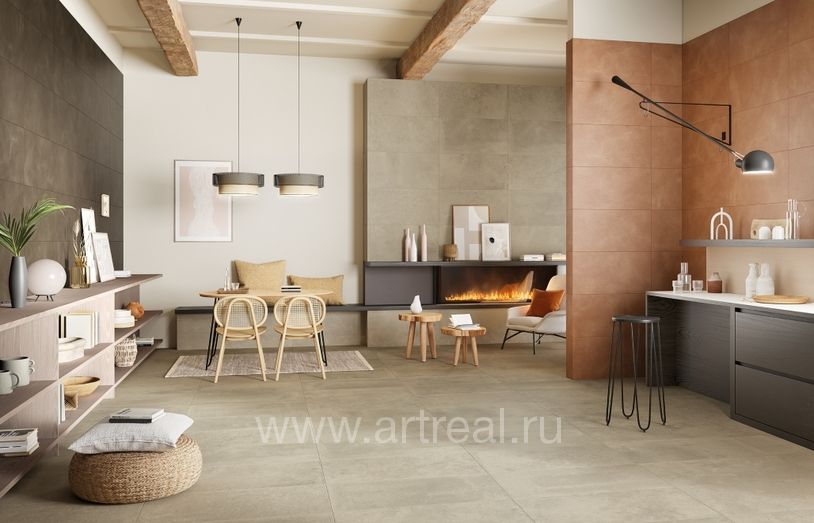 Italon Terraviva Керамогранит Italon Terraviva в интерьере