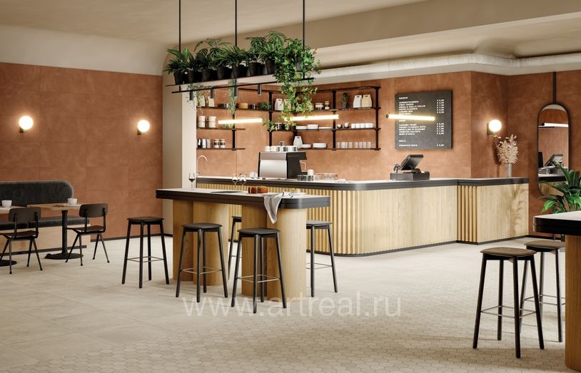 Italon Terraviva Керамогранит Italon Terraviva в интерьере