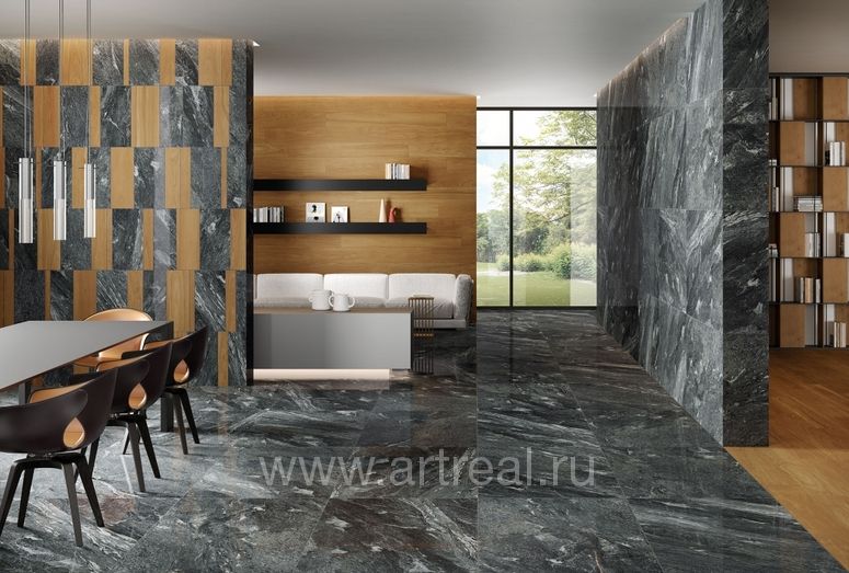 Керамогранит Italon Skyfall в интерьере