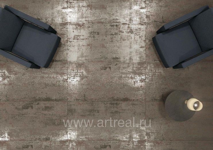 Tau Metal Керамогранит Tau Metal в интерьере