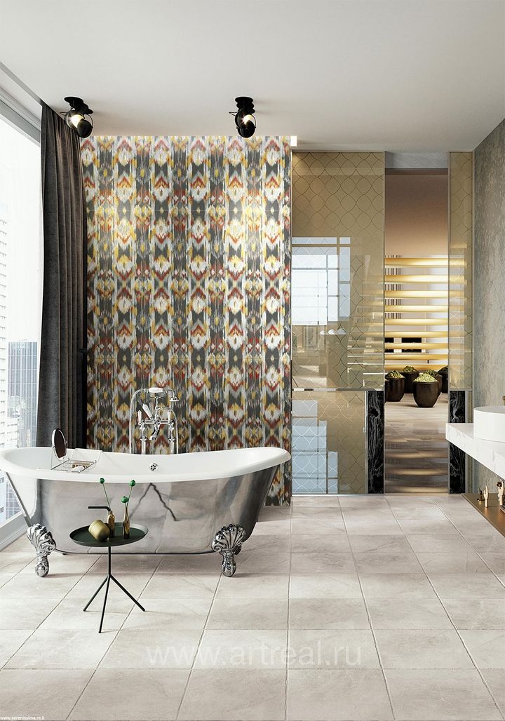 Керамогранит Cir & Serenissima Showall в интерьере