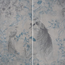 Cir & Serenissima Showall панно Fenice (set 2 pz) 120*120