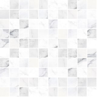 Ricchetti Marble Boutique Mosaico Lux Ret Statuario White