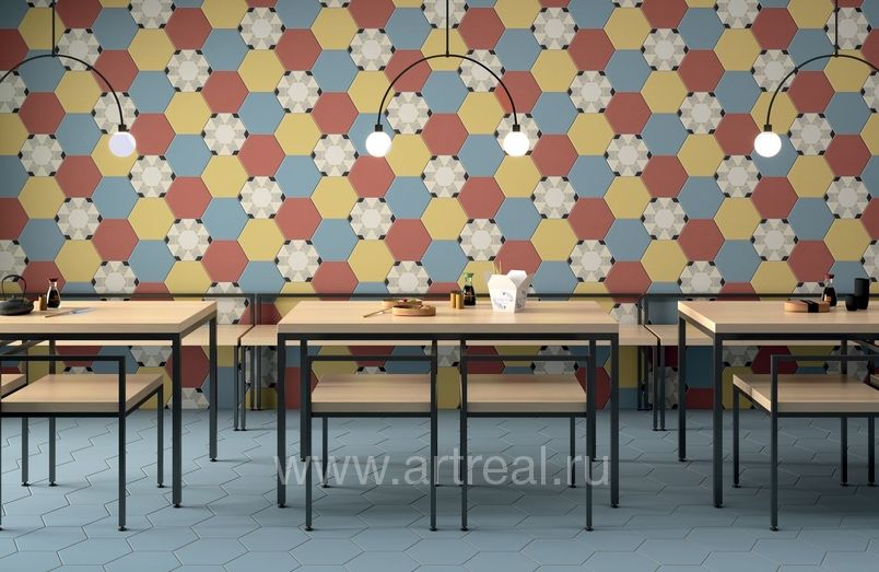 Marca Corona Paprica Керамогранит Marca Corona Paprica в интерьере