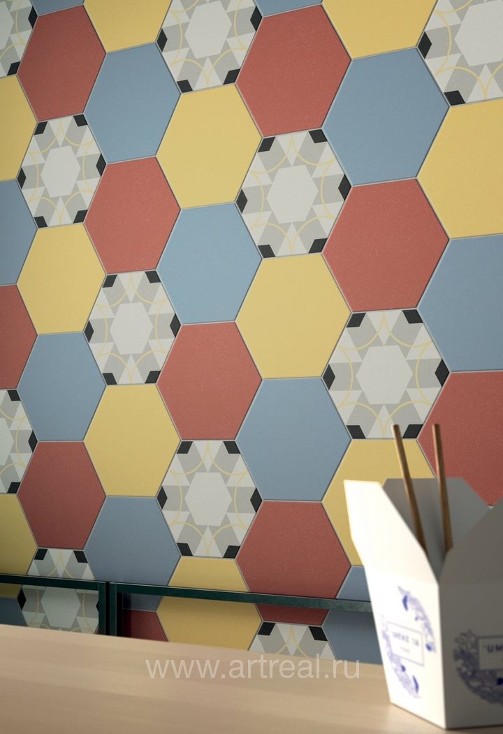 Marca Corona Paprica Керамогранит Marca Corona Paprica в интерьере