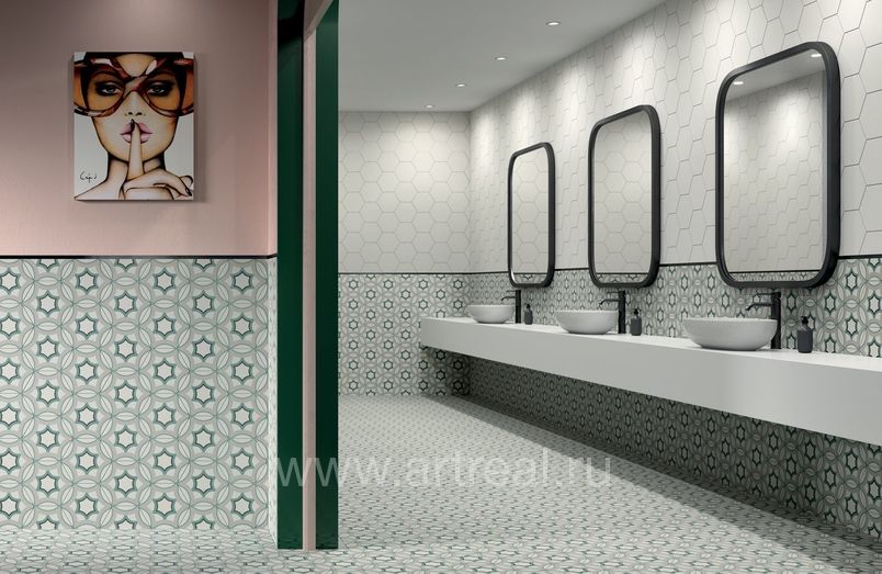 Marca Corona Paprica Керамогранит Marca Corona Paprica в интерьере