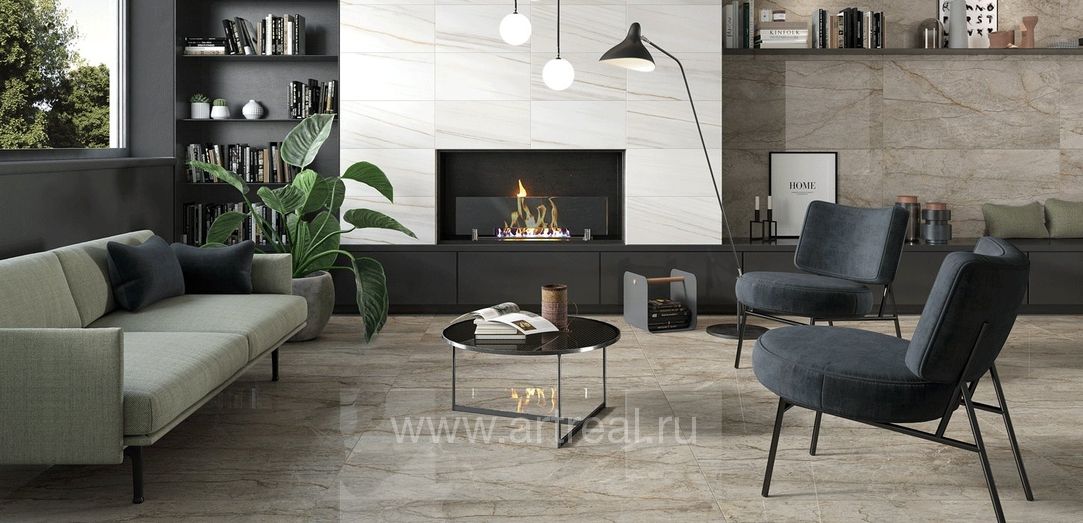 Керамогранит Rondine Canova в интерьере