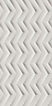 Atlas Concorde Rus 3D White Wall настенная плитка Chevron Matt 30.5*56*9.5