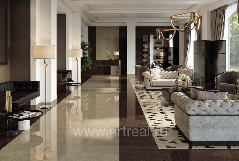 Керамическая плитка Atlas Concorde Russia Thesis в интерьере