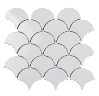 Orro Mosaic мозаика White Scales 29.5*29.5