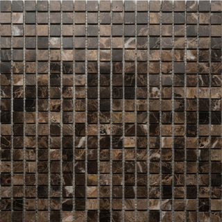Orro Mosaic мозаика Emperador Dark Pol. 15x15х4 мм 15*15*4