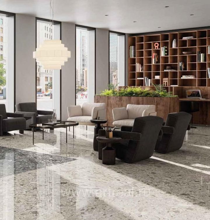 Керамогранит Monocibec Chiaroscuro в интерьере