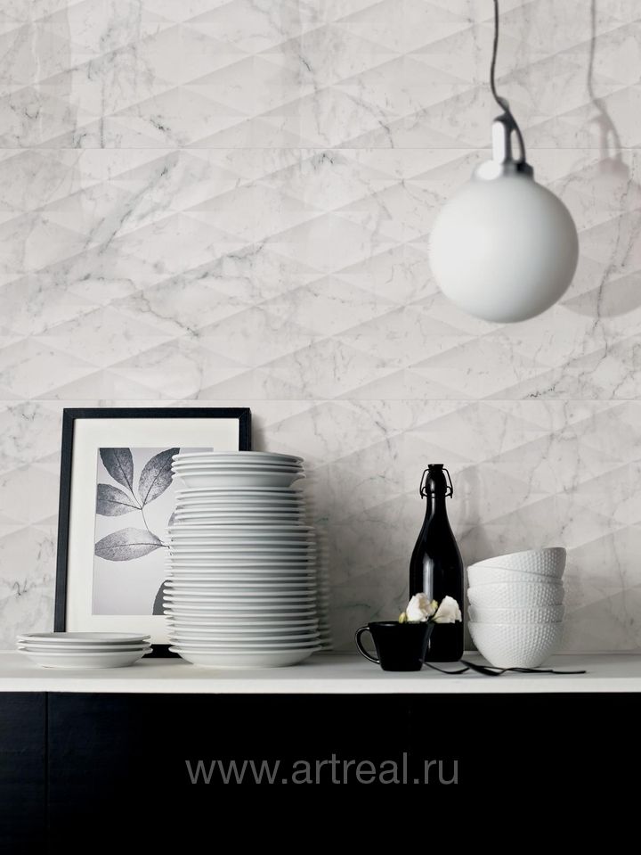 Керамическая плитка Marazzi Allmarble Wall в интерьере