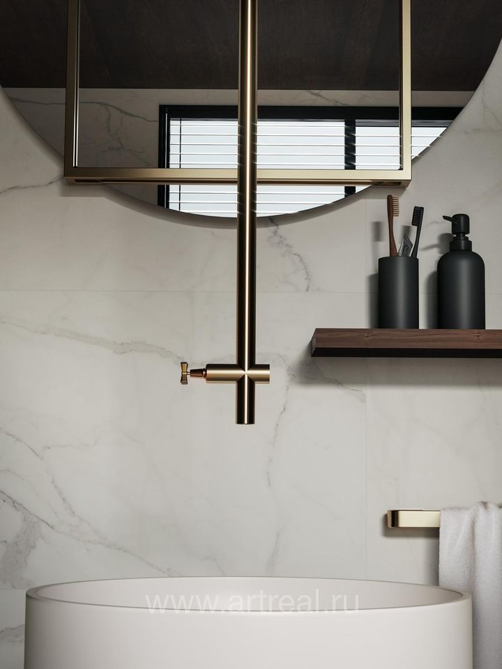 Керамическая плитка Marazzi Allmarble Wall в интерьере