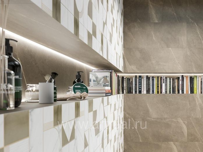 Керамическая плитка Marazzi Allmarble Wall в интерьере
