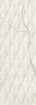 Marazzi Allmarble Wall настенная плитка Statuario Struttura Pave Satin 3D Rett. 40*120*6