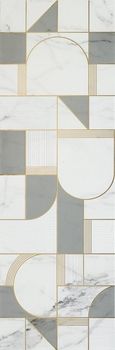 Marazzi Allmarble Wall декор Statuario Satin Decoro Club 40*120