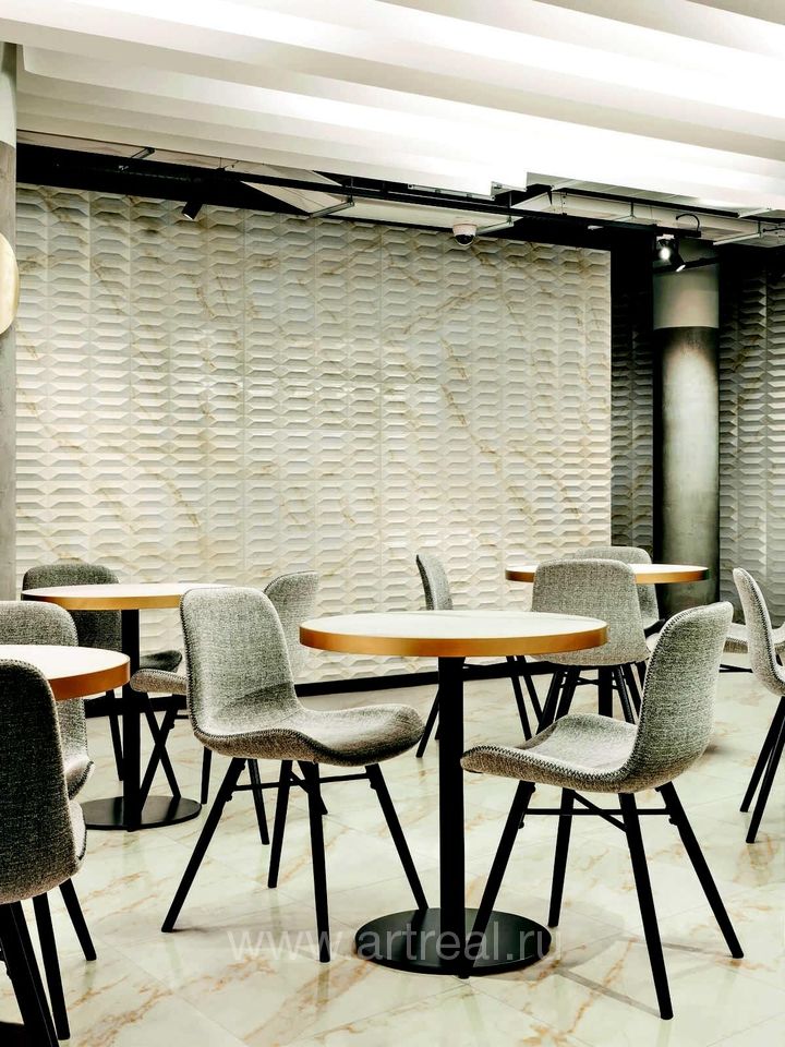 Керамическая плитка Marazzi Marbleplay в интерьере