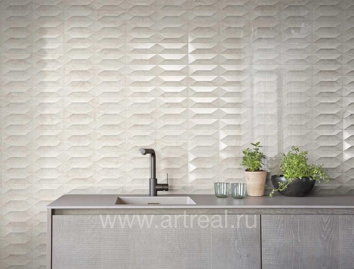 Керамическая плитка Marazzi Marbleplay в интерьере