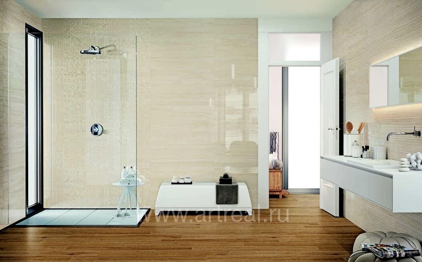 Керамическая плитка Marazzi Marbleplay в интерьере