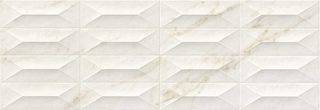 Marazzi Marbleplay настенная плитка Ivory Struttura Gem 3D Rett. 30*90*10