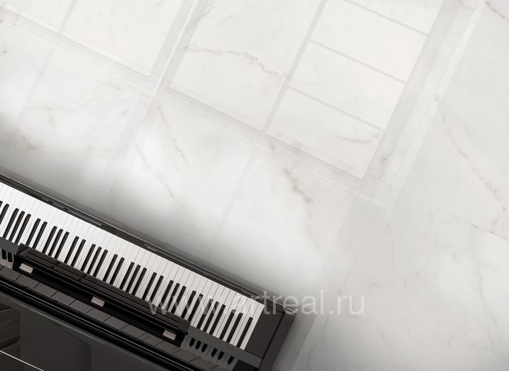 Керамогранит Itt Alexandra White в интерьере