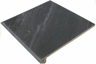 Gres de Aragon Tibet фронтальная ступень Ступень фронтальная Tibet Anti slip Antracita 30*33