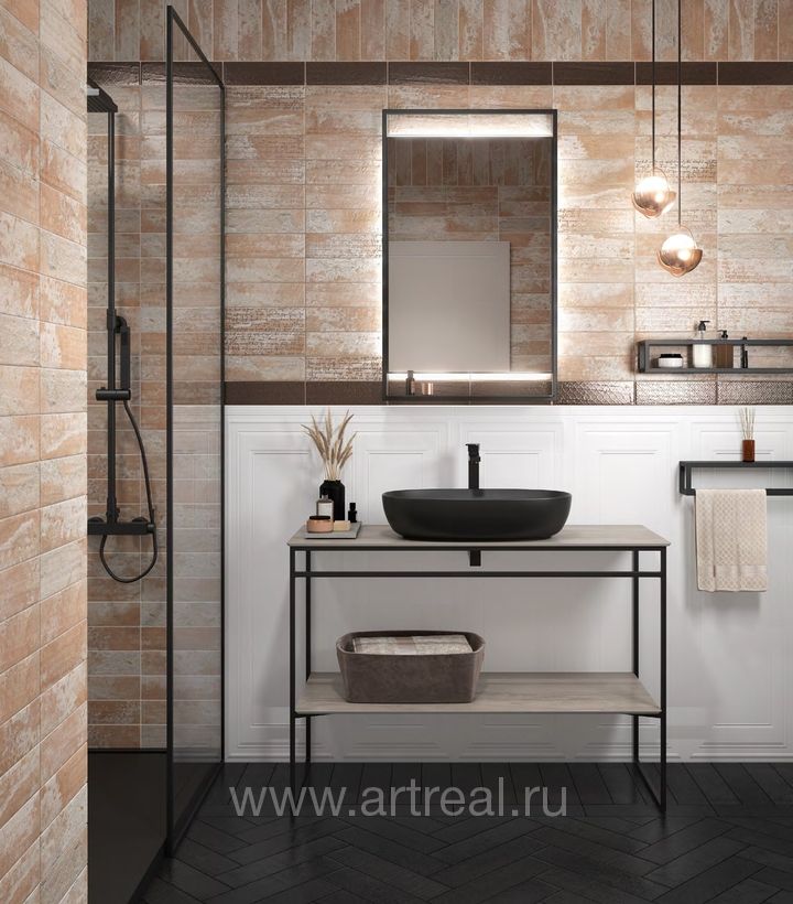 Керамическая плитка Kerama Marazzi Тезоро в интерьере