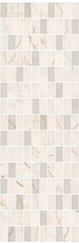 Kerama Marazzi Театро декор Декор Театро беж светлый мозаичный 25*75*9