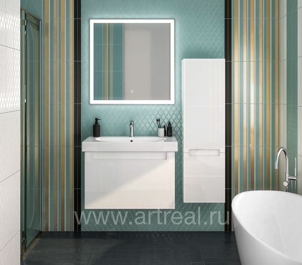 Керамическая плитка Kerama Marazzi Спига в интерьере