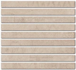 ABK Downtown бордюр List. Ecru Random 60*5