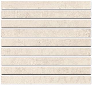 ABK Downtown бордюр List. Ivory Random 60*5