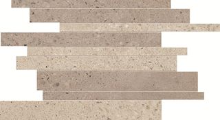 ABK Downtown мозаика Mosaico Brick Ecru Earth 40*30