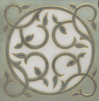 Kerama Marazzi Джардини вставка Вставка Джардини лаппатированный 15*15