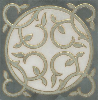 Kerama Marazzi Джардини вставка Вставка Джардини лаппатированный 15*15