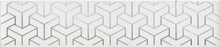 Kerama Marazzi Ломбардиа бордюр Бордюр Ломбардиа белый 25*5.4
