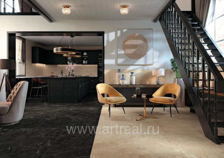 Atlas Concorde Russia Volcano Керамогранит Atlas Concorde Russia Volcano в интерьере