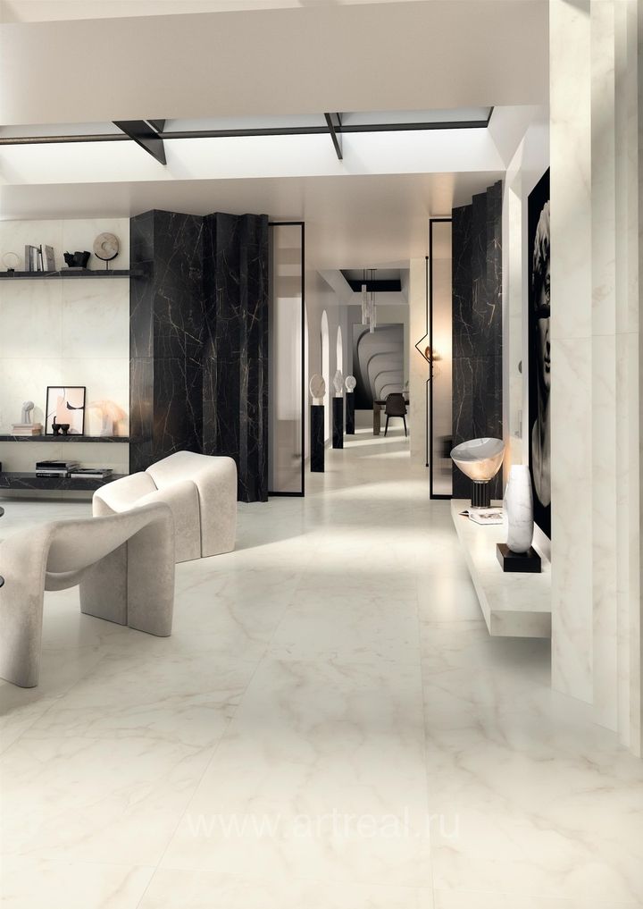 Керамогранит Marvel Shine в интерьере