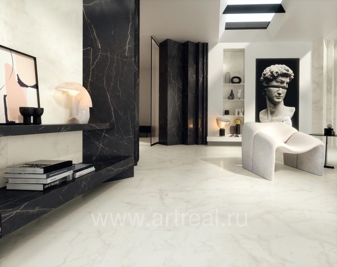 Керамогранит Marvel Shine в интерьере