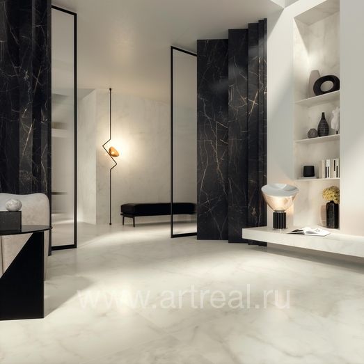Керамогранит Marvel Shine в интерьере