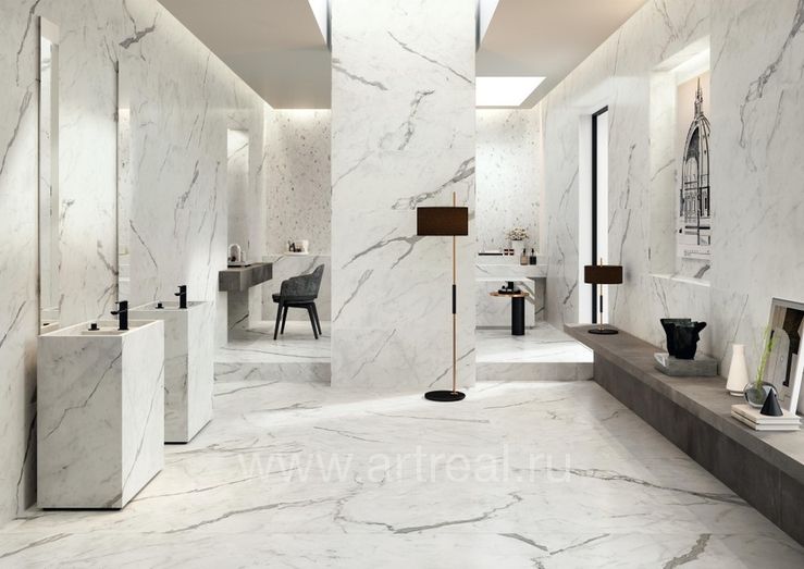 Керамогранит Marvel Shine в интерьере