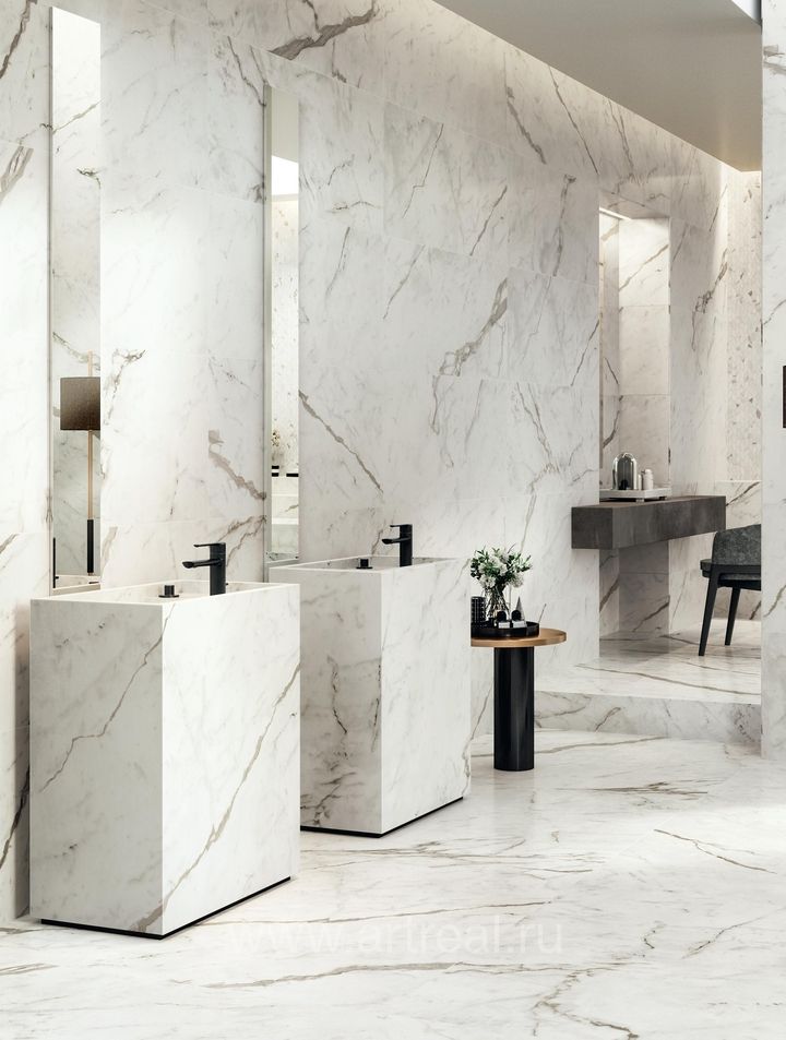 Керамогранит Marvel Shine в интерьере