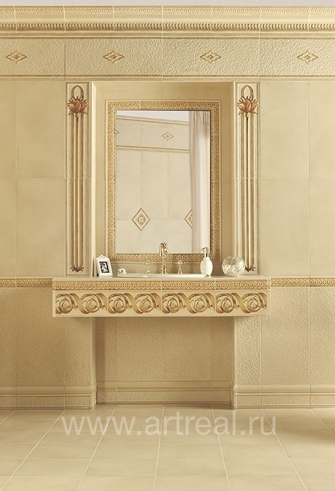 Керамическая плитка Tagina Ninfea в интерьере