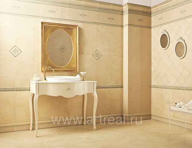 Керамическая плитка Tagina Ninfea в интерьере