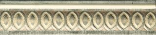 Бордюр Ang-spig Bordo Anellato a Rilievo Verde 30.5*7