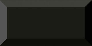 Dune Black & White настенная плитка Metro Black Glossy 12.5*25*8