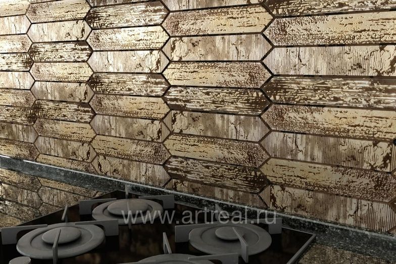 Керамическая плитка Dune Crackle And Nacar в интерьере